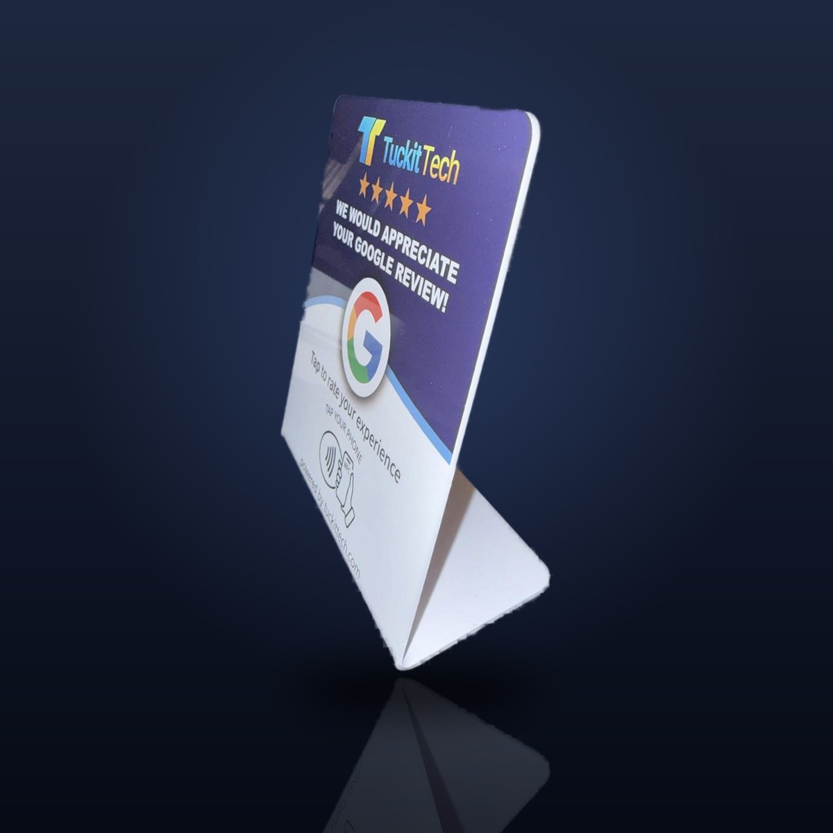The TuckitTech Review Plaque