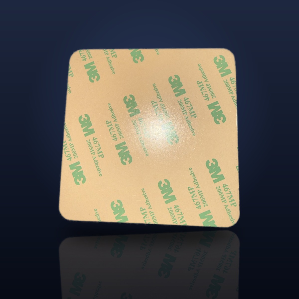 Stick-On version — 3M 467MP peel-off adhesive back